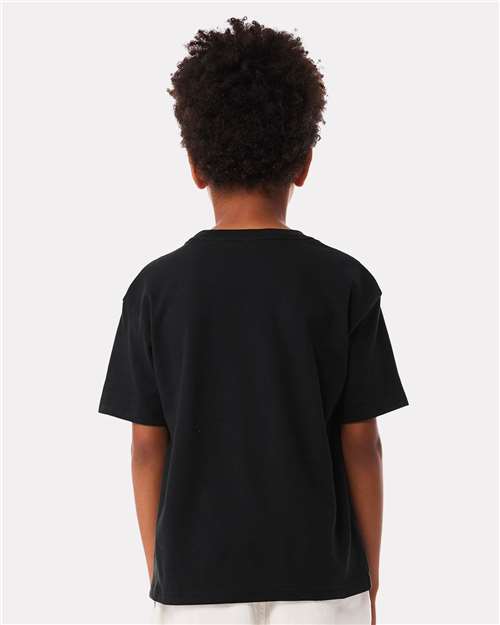 Black Youth 6oz. Heavyweight Tee - 3010Y