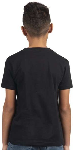 Black Youth Cotton T-Shirt - 3310
