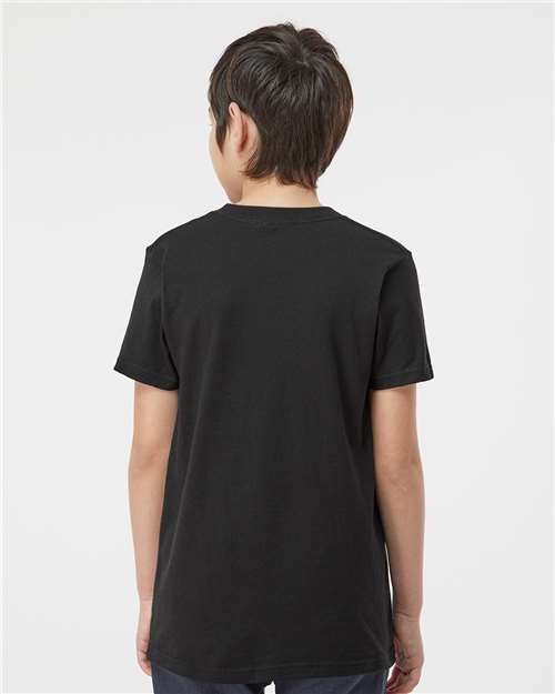 Black Youth Fine Jersey T-Shirt - 235