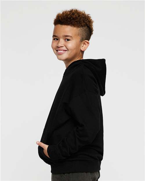 Black Youth Fleece Hoodie - 2296
