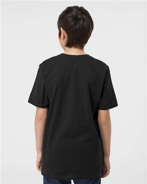 Black Youth Heavyweight Jersey T-Shirt - 295