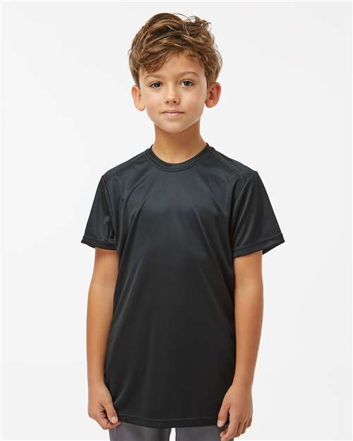 Black Youth Islander Performance T-Shirt - 208Y