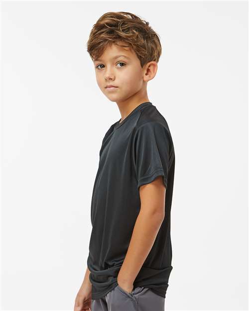 Black Youth Islander Performance T-Shirt - 208Y