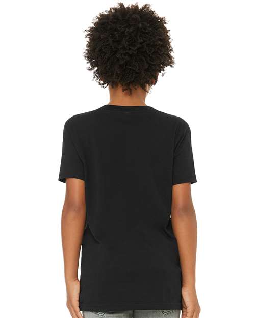 Black Youth Jersey Tee - 3001Y