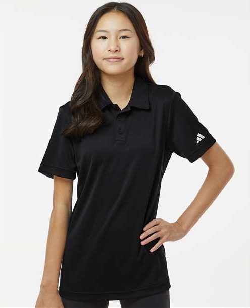 Black Youth Performance Polo - A4000
