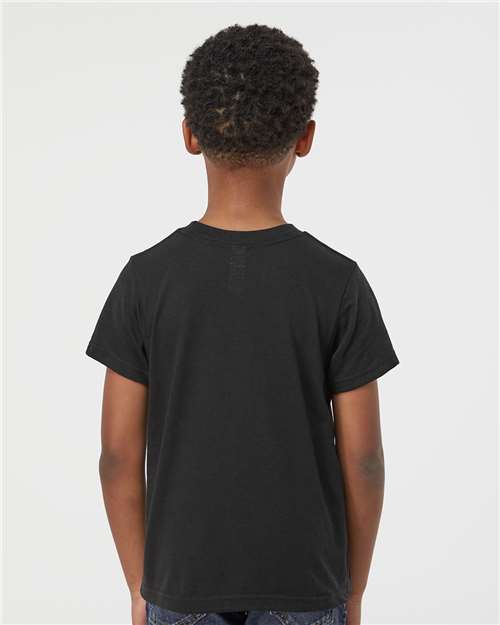 Black Youth Poly-Rich T-Shirt - 265