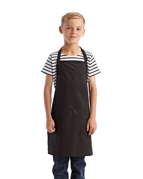 Black Youth Recycled Apron - RP149