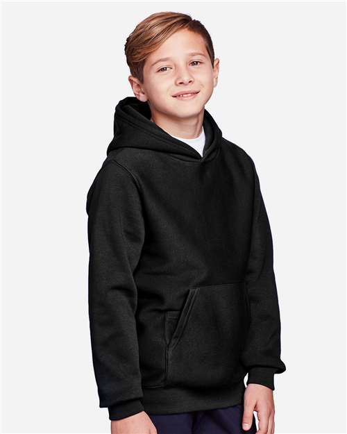 Black Youth Zone HydroSport™ Heavyweight Pullover Hooded Sweatshirt - TT96Y