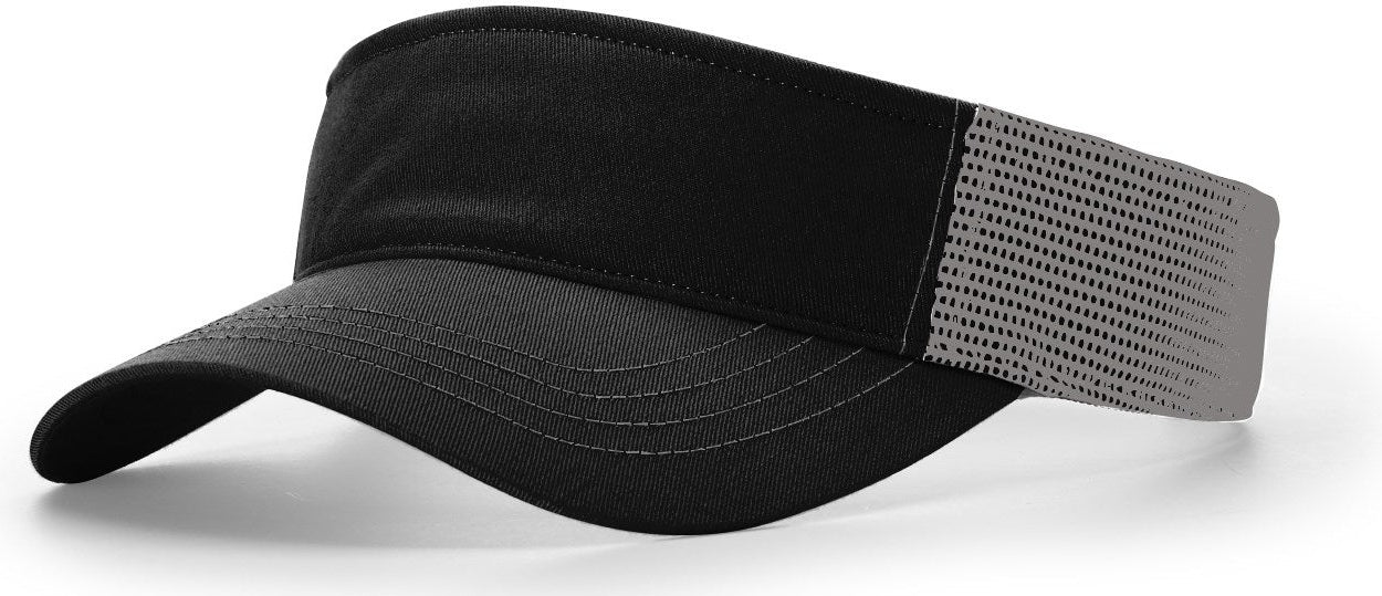 Black/Charcoal Trucker Visor