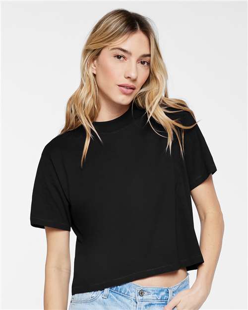 Blended Black Women's Boxy Tee - 3518