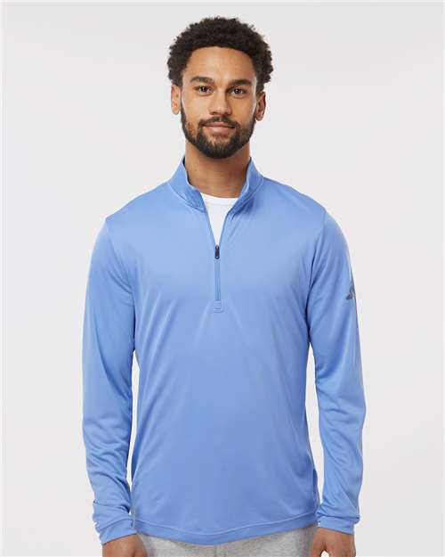 Blue Fusion Lightweight Quarter-Zip Pullover - A401