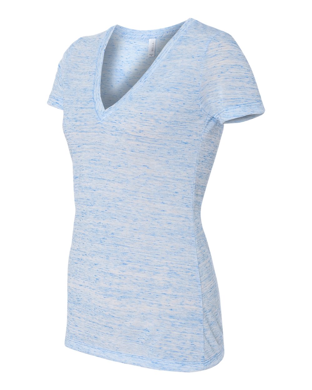Blue Marble Women’s Jersey Deep V-Neck Tee - 6035