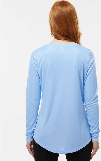 Blue Mist Women's Long Islander Performance Long Sleeve T-Shirt - 214