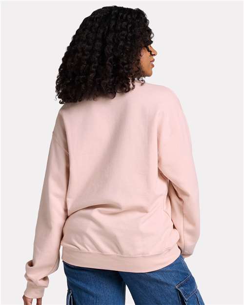 Blush Pink Ultimate CVC Crewneck Sweatshirt - IC48MR