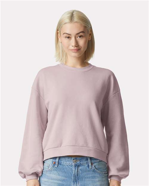 Blush ReFlex Women's Fleece Crewneck Sweatshirt - RF494