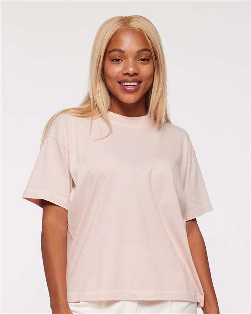 Blush Relaxed Crew Tee - 3520