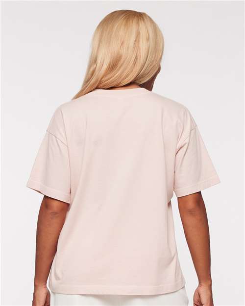 Blush Relaxed Crew Tee - 3520