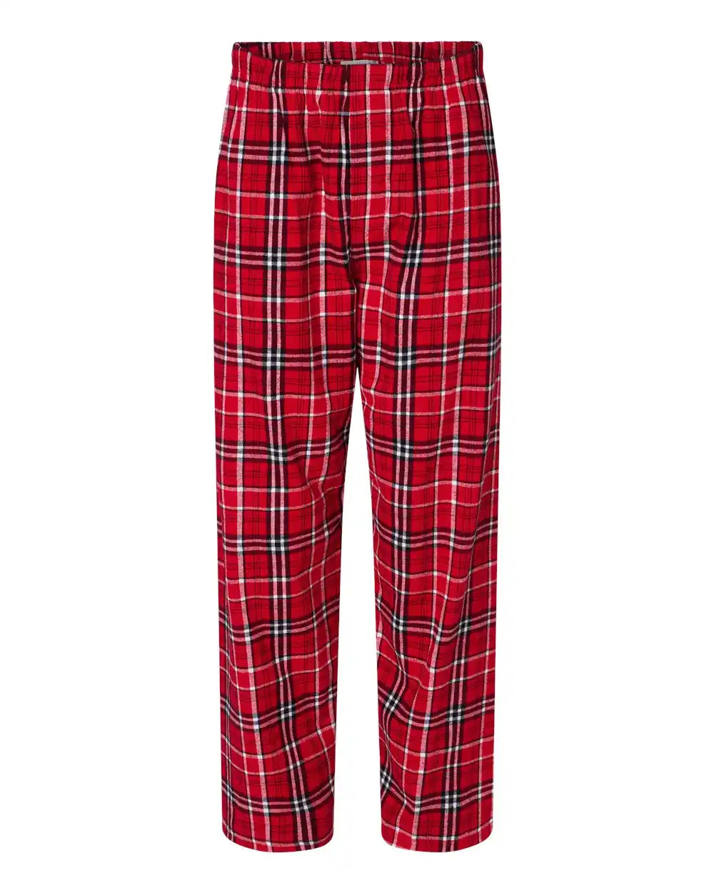 Boxercraft Bm6624 Harley Flannel Pants - Red White - Red/ / Xs