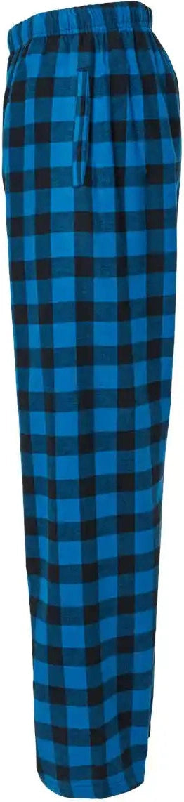 Boxercraft Bm6624 Harley Flannel Pants - Royal Black Buffalo