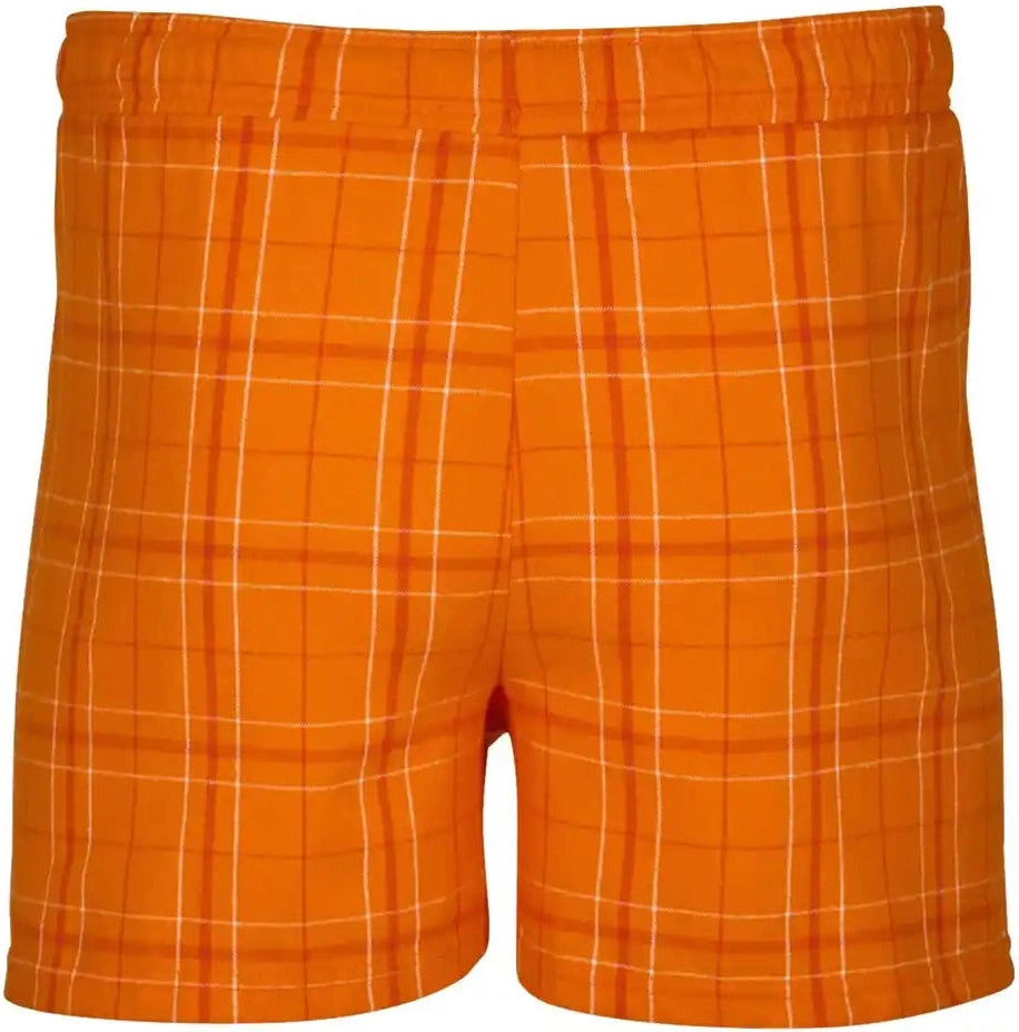 Boxercraft Bm6701 Double Brushed Flannel Boxers - Orange Field Day Plaid