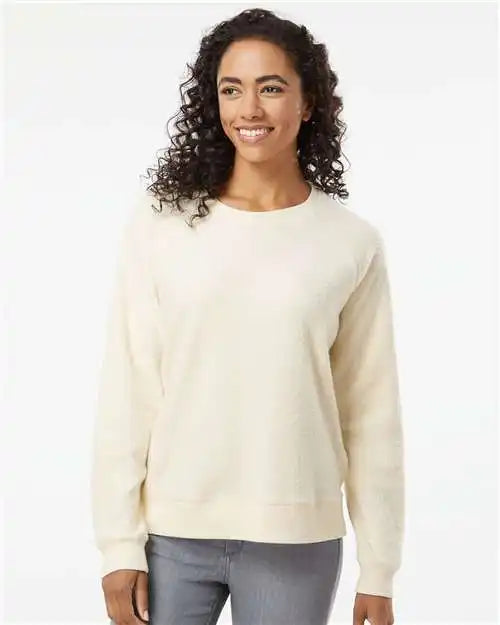 Boxercraft K01 Women’s Fleece out Pullover - Natural