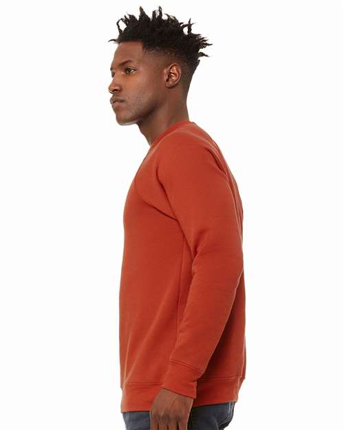 Brick Sponge Fleece Raglan Crewneck Sweatshirt - 3901