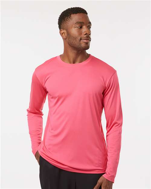 Bright Pink Pro-Lock Performance Long Sleeve T-Shirt - 48400