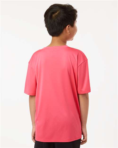 Bright Pink Pro-Lock Youth Performance T-Shirt - 48000Y