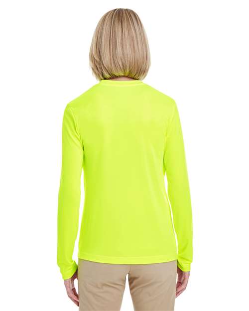 Bright Yellow Women's Cool & Dry Performance Long-Sleeve Top - 8622W