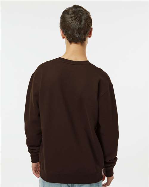 Brown Heavyweight Crewneck Sweatshirt - IND3000