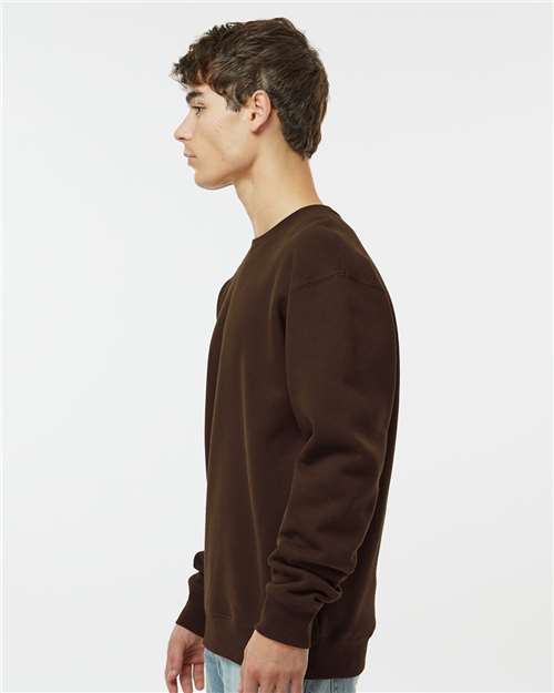 Brown Heavyweight Crewneck Sweatshirt - IND3000