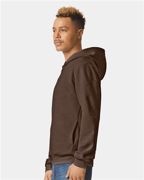 Brown ReFlex Fleece Full-Zip Hoodie - RF497