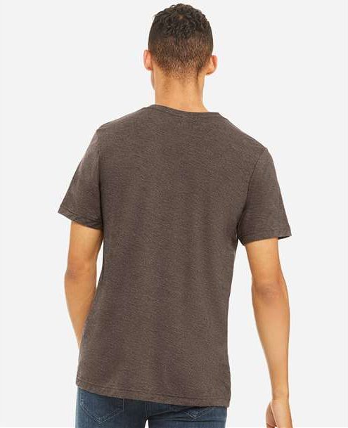 Brown Triblend Triblend Tee - 3413