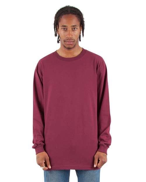 Burgundy Active Long-Sleeve T-Shirt - SHALS
