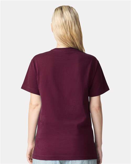 Burgundy Super Heavyweight Tee - 9001