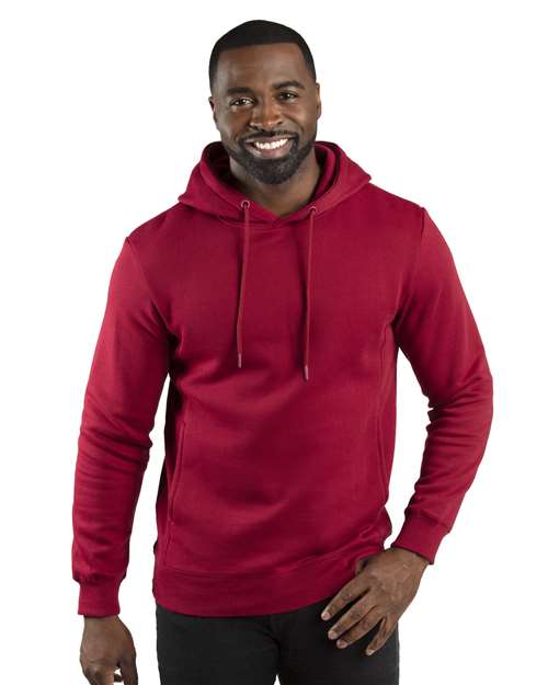 Burgundy Ultimate Fleece Pullover Hooded Sweatshirt - 320H