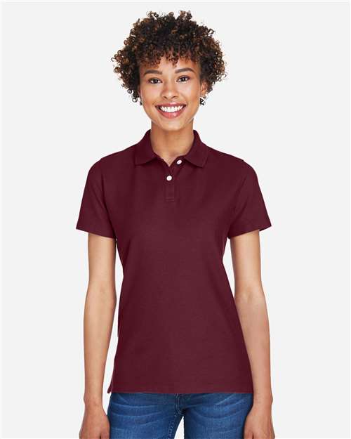 Burgundy Women's DRYTEC20™ Performance Polo - DG150W