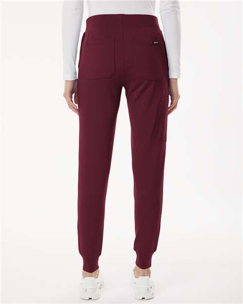 Burgundy Women's Rubi Ultrasoft Scrub Joggers - W40001