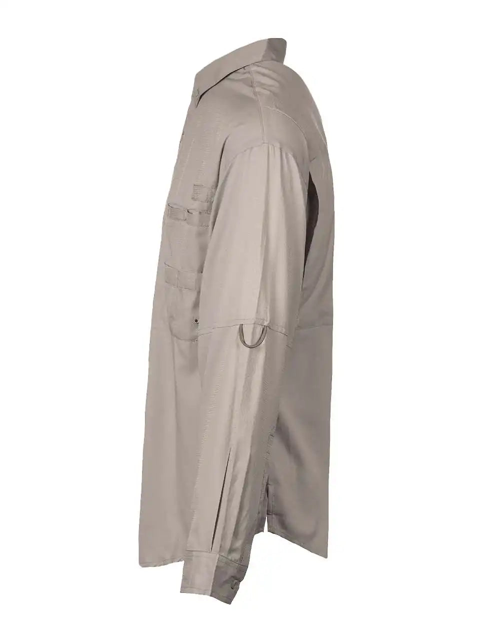 Burnside 2299 Baja Long Sleeve Fishing Shirt - Cool Grey
