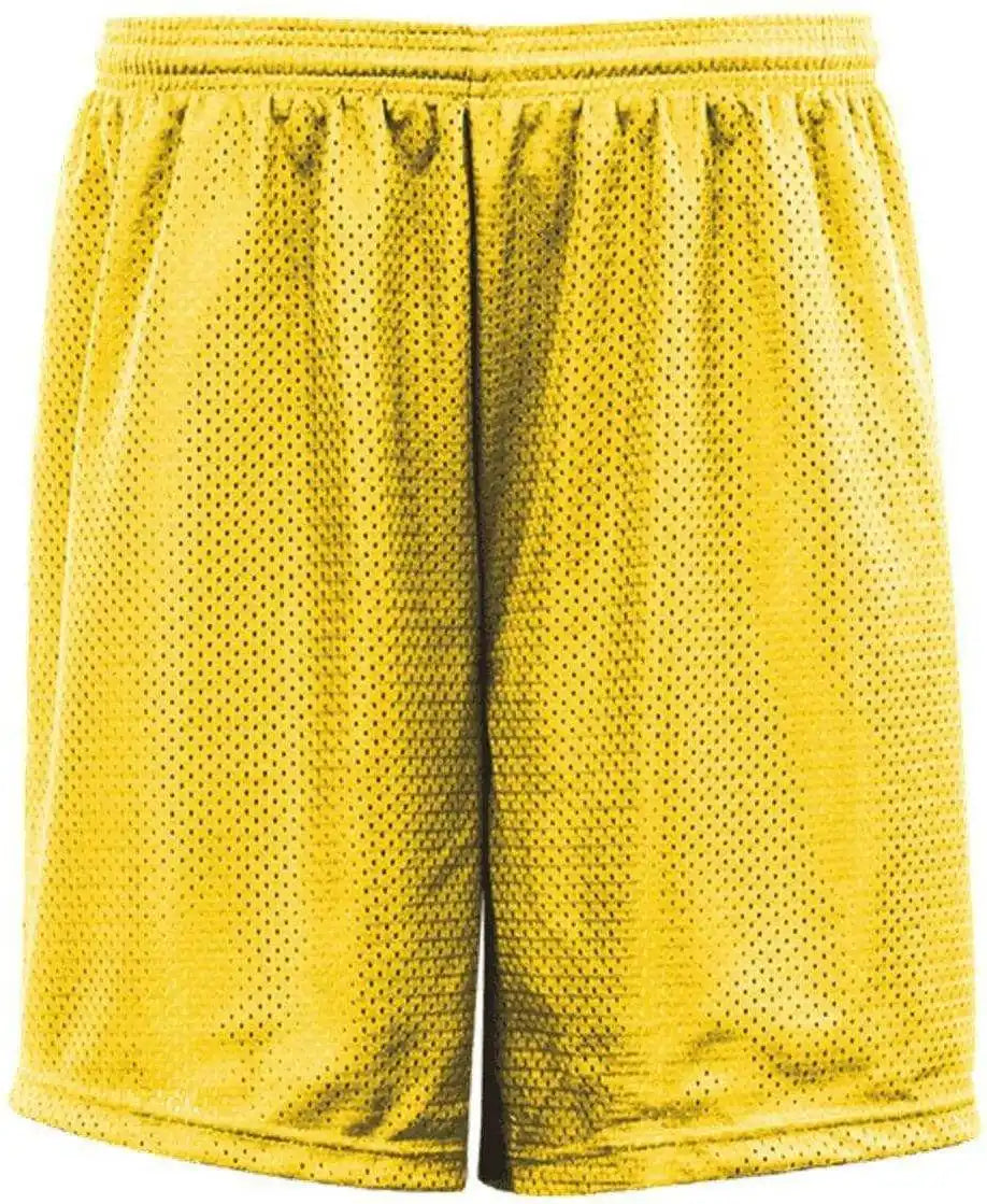 C2 Sport 5209 Youth Mesh 6’’ Short - Gold