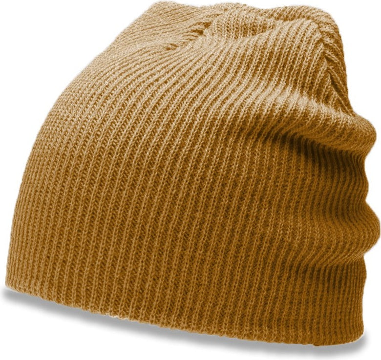 Camel Slouch Knit Beanie