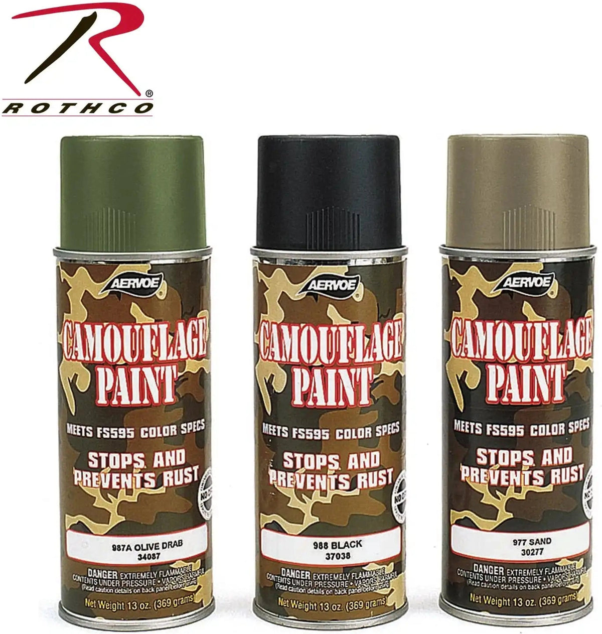 Camouflage Spray Paint Mud Brown