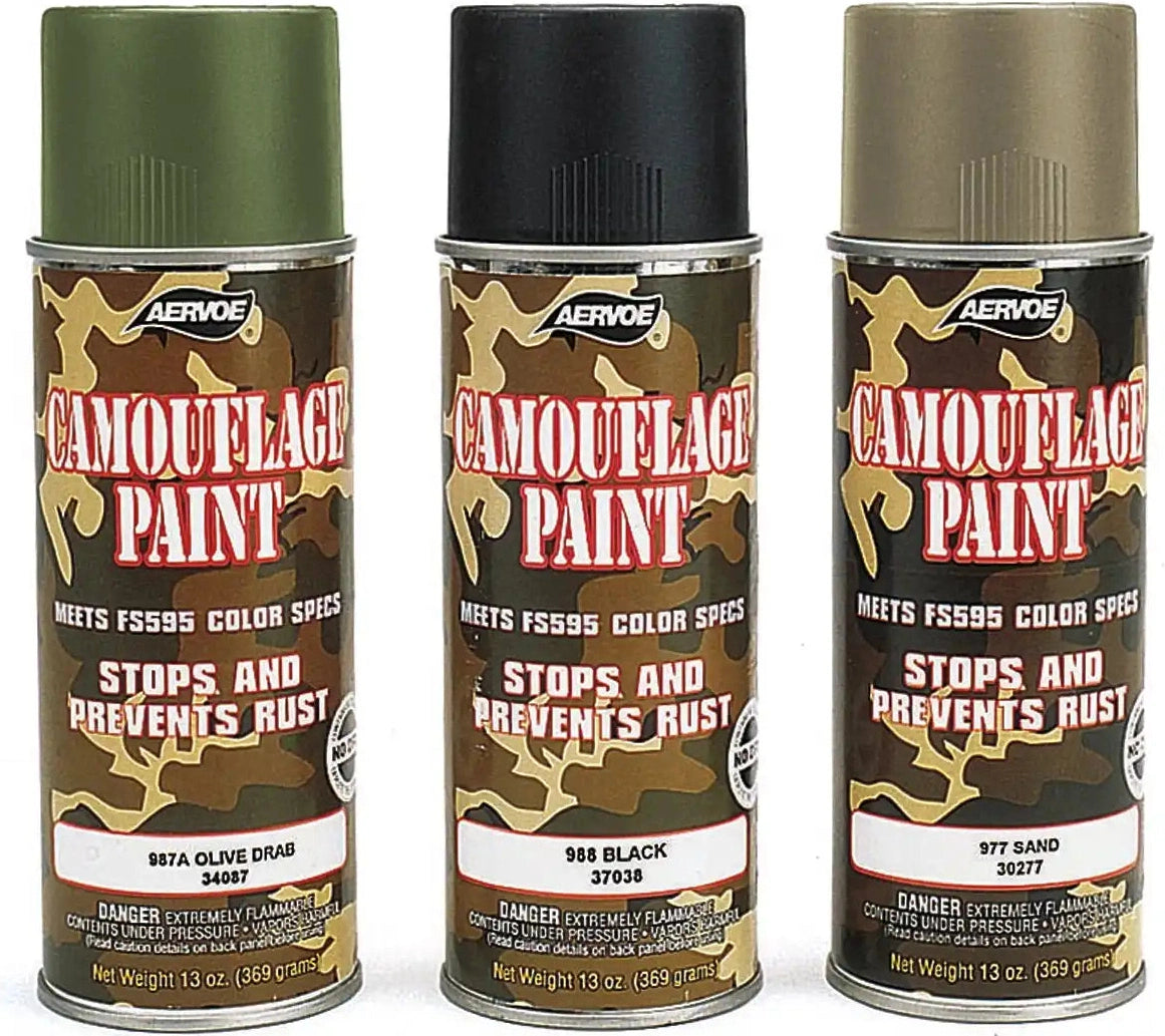 Camouflage Spray Paint Mud Brown