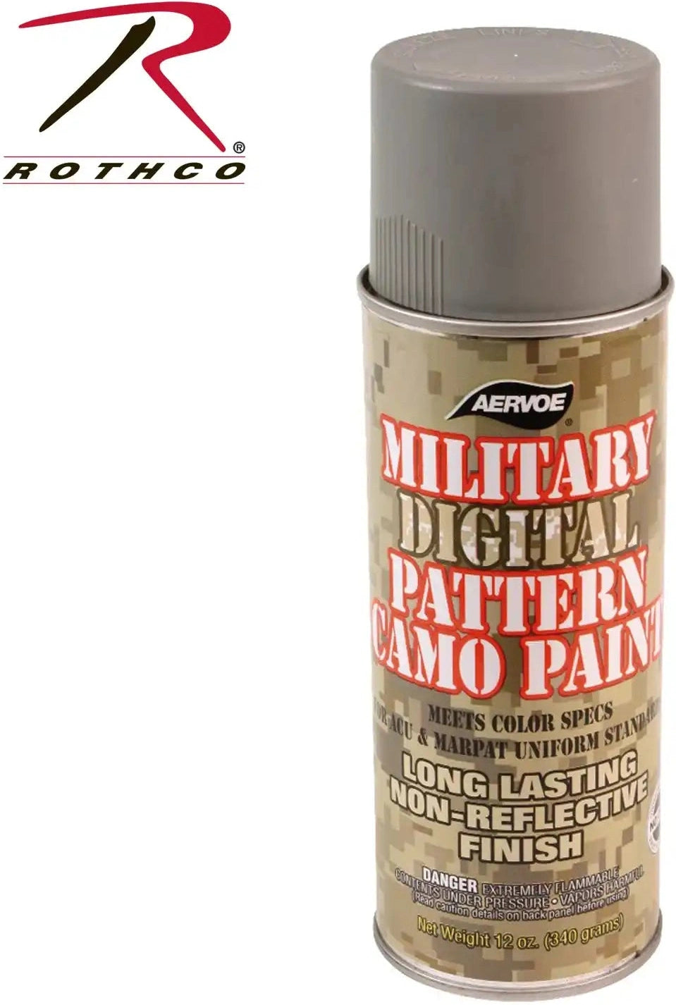 Camouflage Spray Paint Mud Brown