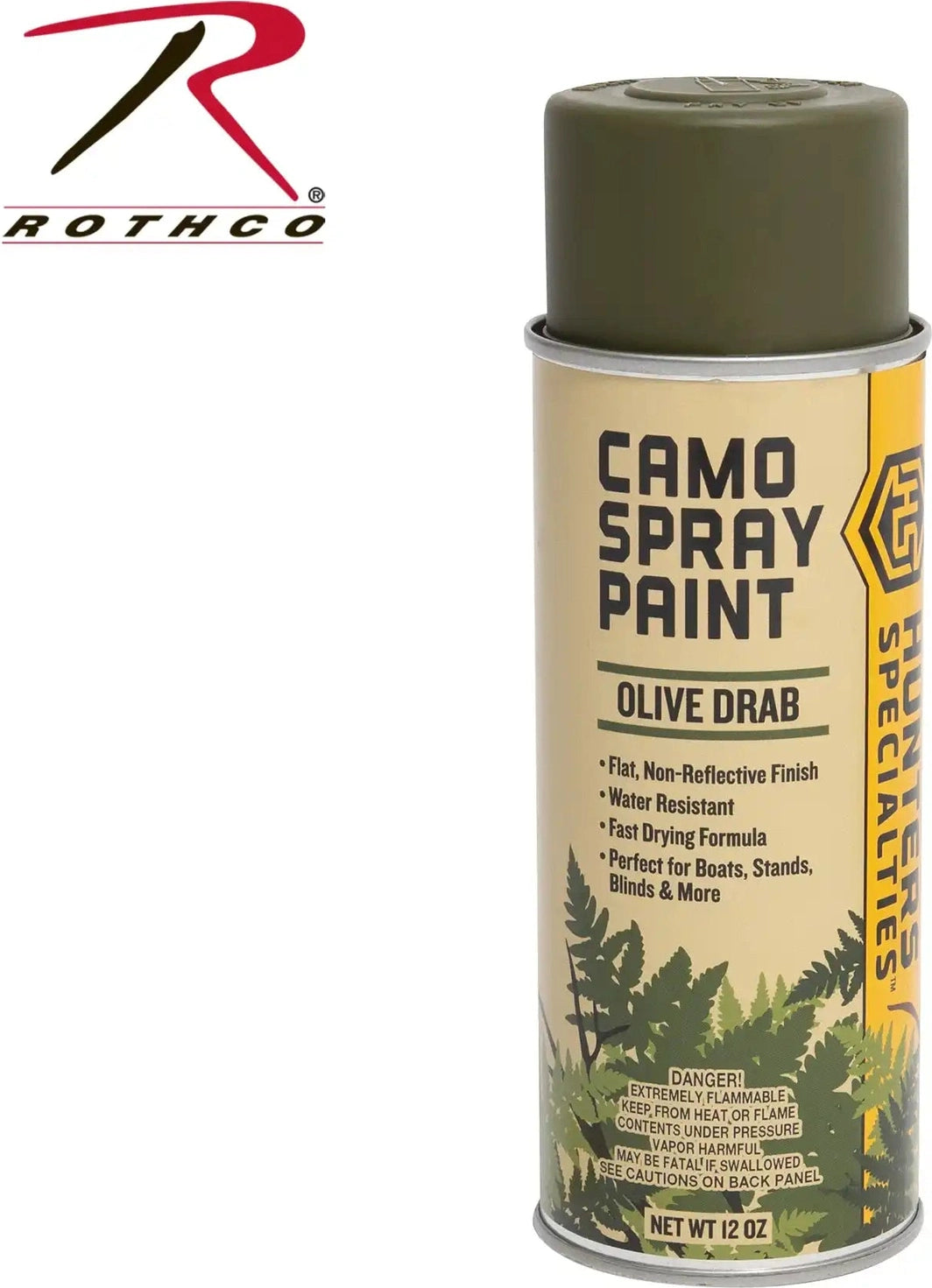 Camouflage Spray Paint Mud Brown