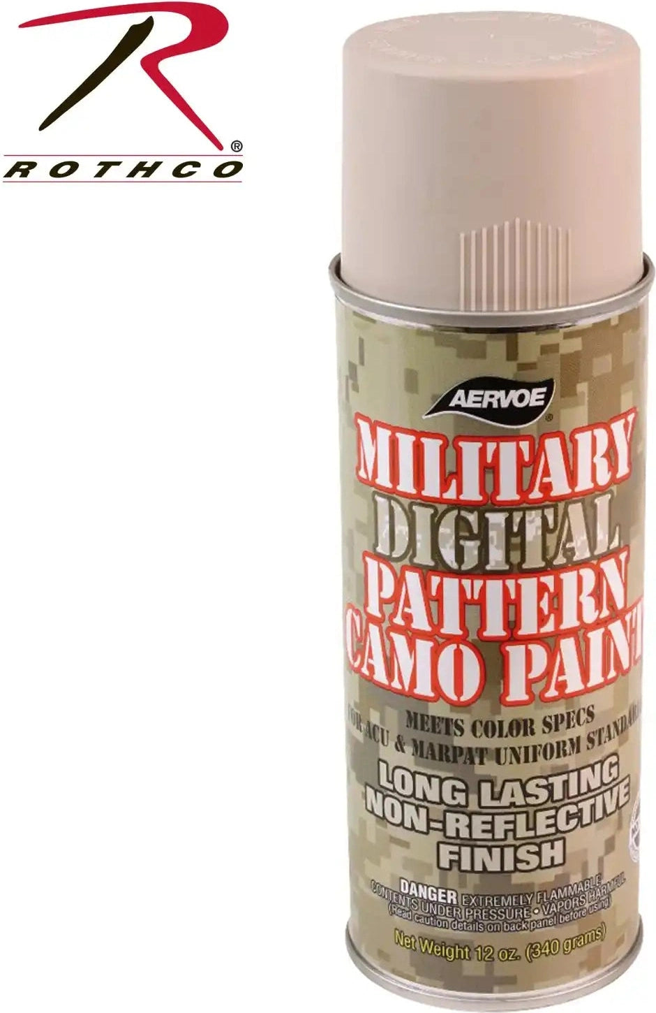 Camouflage Spray Paint Mud Brown