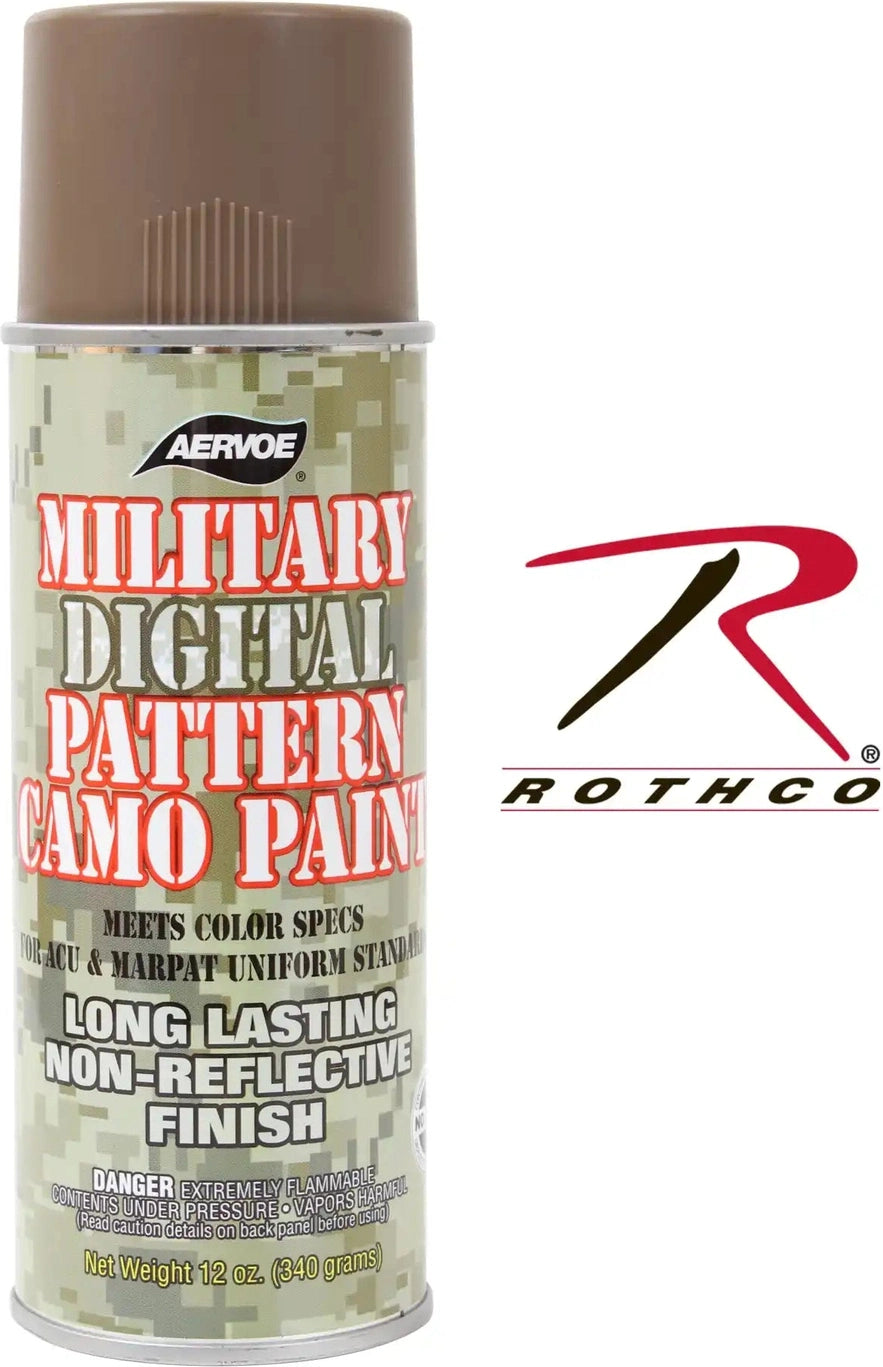 Camouflage Spray Paint Mud Brown