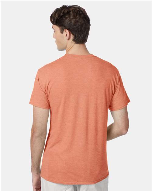 Cantaloupe Heather Perfect-T Triblend T-Shirt - 42TB
