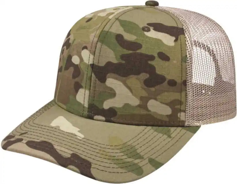 Cap America I2021 Multicam Mesh Back - Original Khaki - one Size Fits Most