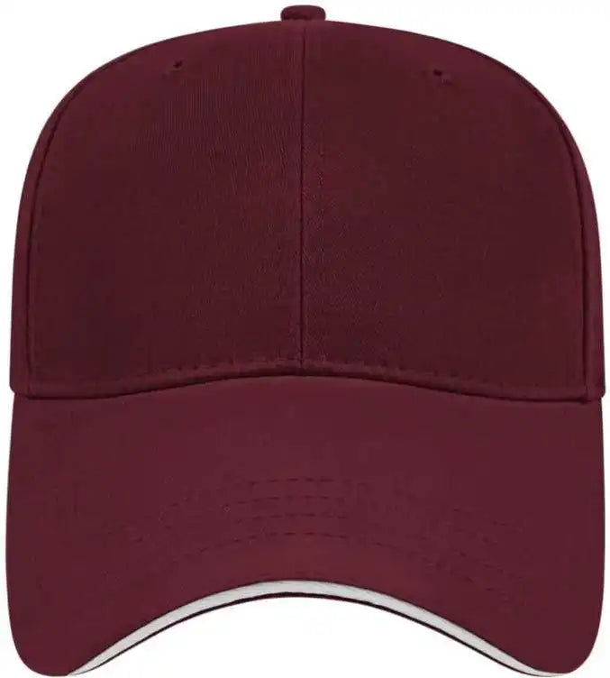 Cap America X200 x Tra Value Structured Sandwich - Maroon White - one Size Fits Most